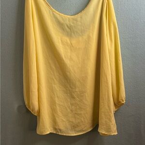 Voll Style Sunny Yellow Blouse